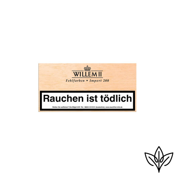 Willem II Fehlfarben Import Sumatra Zigarren (100 Stück)