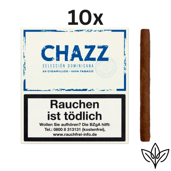 CHAZZ Cigarillos (10 x 20 Stück)