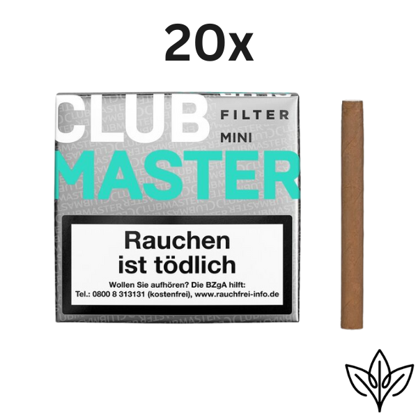 Clubmaster Mini Filter Iceland (20 x 20 Stück)