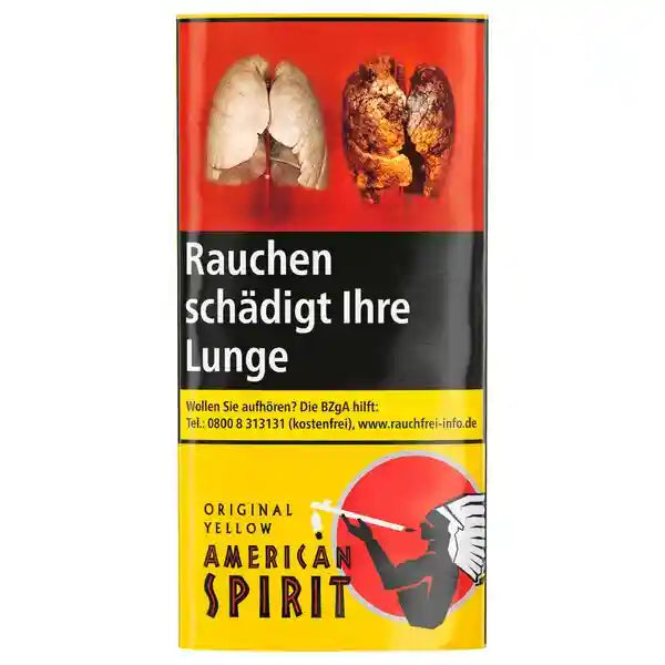 American Spirit Original Yellow Tabak