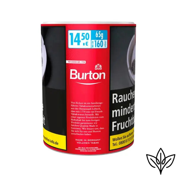 Burton Volumen Tabak Red XL-Size (65g)