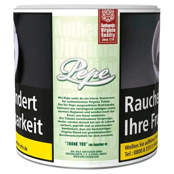 Pepe Bright Green Tabak (80g)