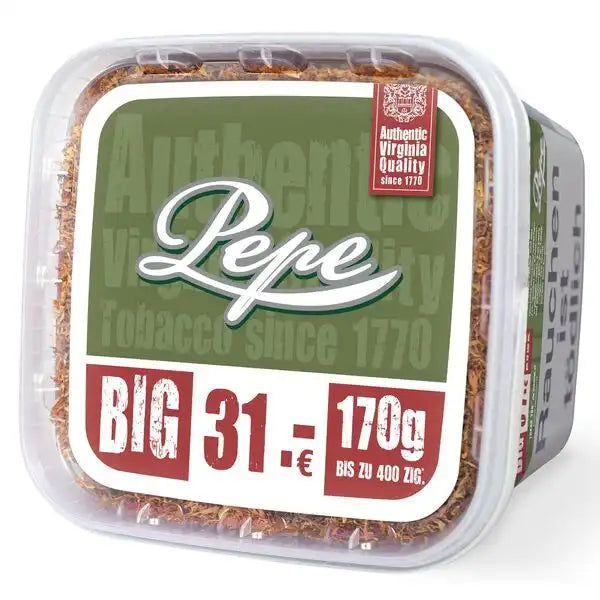 Pepe Rich Green Volumen Tabak 3XL (170g)