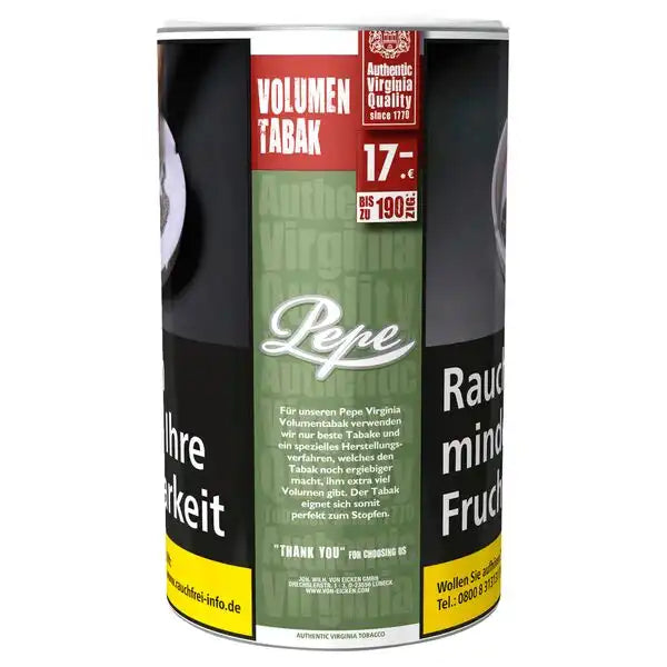 Pepe Rich Green Volumentabak XXL (83g)
