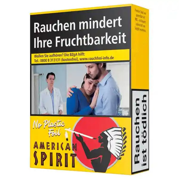 American Spirit Original Yellow BP Zigaretten