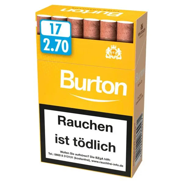 Burton Vanilla/Gold Naturdeckblatt L (10x17)