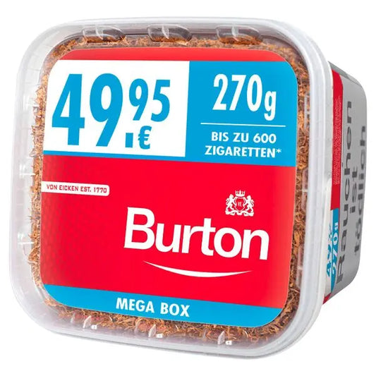 Burton Volumen Tabak Red 4XL (270g)