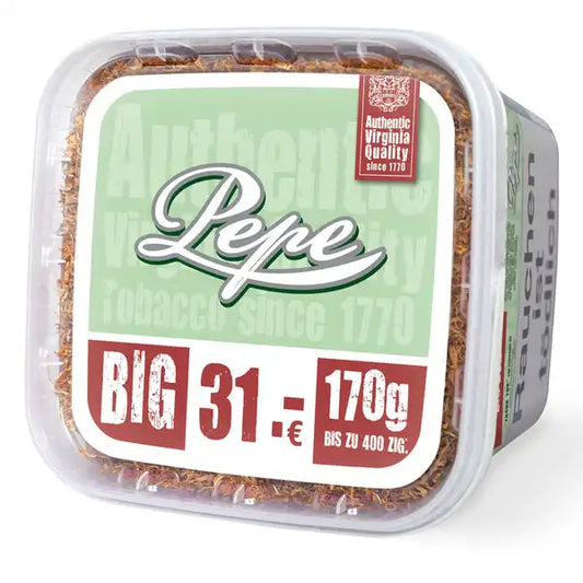 Pepe Bright Green Volumen Tabak 3XL-Size (170g)