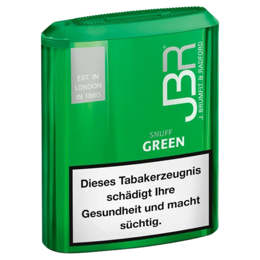 JBR Green Snuff (10x10g)