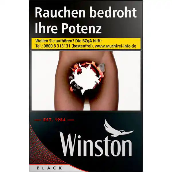 Winston Black OP L Zigaretten